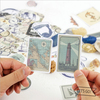 50Pcs Retro Sailing diary Paper Stickers