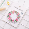cute wreath post-it notes