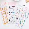 Feathers Bread Plant Travel Diy Diary Stickers