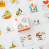 40 pcs Cats Decorative Stationery Stickers