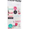 Heidi Swapp Memory Planner Clear Stickers - Floral