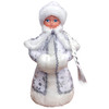 Декоративная кукла "Снегурочка под елку", 35 см, белая Производитель:	Батик