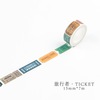 Tickets washi tape