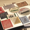 11PCs/Pack Vintage Travel Stickers