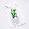 30Pcs/Pack Cactus Green Notes