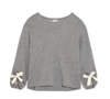 splendid bow detail sweatshirt
