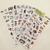6 Sheets/lot I Love Little Cat Cute Decorative Sticker