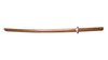 Деревянный макет меча катана, используемый для тренировок. Изготовлен из плотного красного дуба. Цуба в комплекте.