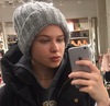 Шапка серая крупной вязки магазин ❗️Stradivarius ❗️