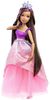 Barbie Кукла Роскошные волосы цвет платья фиолетовый розовый 43см