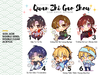 Quan Zhi Gao Shou Acrylic Keychains