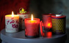 Арома свечи (H&M, Zara Home, IKEA) крупные