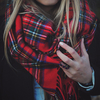 tartan scarf