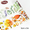 9cm*5m Beautiful autumn leaves washi tape