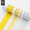 6+2 Gold Silver washi tape set