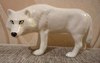 статуэтка белый полярный волк