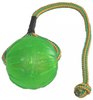 Мячик зелёный на верёвке