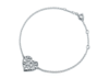 Tiffany Olive Leaf Heart Bracelet