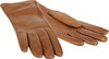Рыже-коричневые кожаные перчатки (и осенние, и зимние)