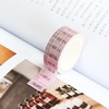 Time Schedule Japanese Washi Tape