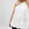ASOS Crinkle Trapeze Top