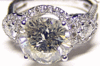 кольцо с бриллиантом размер 17,5
