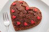 Heart Shaped Chocolate Brownie