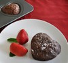 Heart Sheaped Brownie Muffins