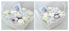 Baby-букет из детской одежды "Нежный кроха" со шкатулочками для зубика, локона и фоторамкой