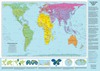 Глобус или карта с реальными масштабами стран