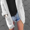 grey cardigan