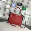 Prada 1BA087 Leather Tote In Red/Pink