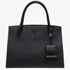 Prada 1BA155 Saffiano Leather Tote In Black