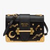 Prada 1BH018 Moon x Stars Cahier Bag In Black