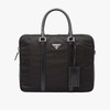 Prada 2VE871 Nylon Briefcase In Black