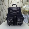 Prada BZ0030 Grommet Nylon Backpack In Black