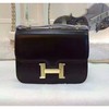 Hermes Constance Bag 23cm Box Leather Gold Hardware In Black