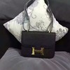 Hermes Constance Bag Epsom Leather Gold Hardware In Black