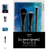 Подарочный набор кистей для макияжа. IN YOUR ELEMENT WATER FACE BRUSH SET, NYX PROFESSIONAL MAKEUP