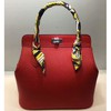 Hermes Toolbox Bag 26cm Swift Leather Palladium Hardware In Red