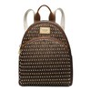 MICHAEL Michael Kors Jet Set Travel Small Studded Backpack Coffee