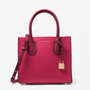 MICHAEL Michael Kors Mercer Color-Block Leather Tote Red