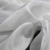 Белый шёлковый шарфик