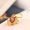 Juicy Couture Gold-Tone Diamond Elephant Charm