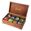 Подарочный набор чая GREENFIELD 8 видов ассорти в деревянной шкатулке.