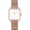 Cluse La Garçonne Rose Gold Mesh/White