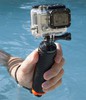 Экшн-камера со стедиком и кейсом для подводной съемки
