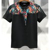 MARCELO BURLON 2018 MENS T-SHIRT M129 WINGS T-SHIRT BLACK