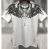 MARCELO BURLON 2018 MENS T-SHIRT M140 SNAKES WINGS T-SHIRT WHITE