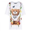 MOSCHINO BOTANICAL BEAR T-SHIRT WHITE